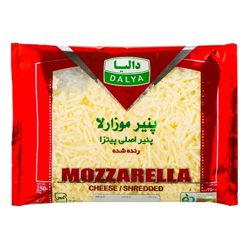 پنیر موزارلا رنده شده دالیا 250 گرم