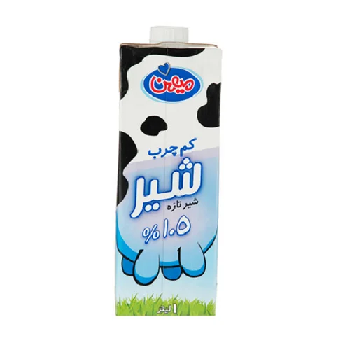 شیر قوطی کم چرب میهن 1 لیتر