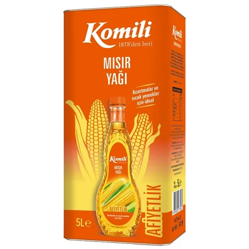 روغن مایع ذرت کومیلی ترکیه 5 لیتر