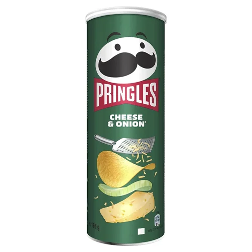 چیپس پیاز و پنیر پرینگلز 165 گرم PRINGLES